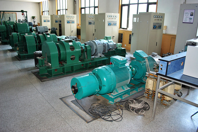 松原某热电厂使用我厂的YKK高压电机提供动力